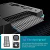 IETS GT500 RGB Turbo Fanlı Laptop Bilgisayar Soğutucusu (4600 RPM) S2(RGB)