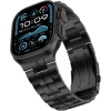 iiteeology Apple Watch Ultra 2 Band 49mm ile uyumludur Black Titanium