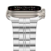 iiteeology Apple Watch Ultra 2 Band 49mm ile uyumludur Silver