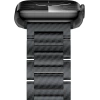 iiteeology Karbon Bant Uyumlu Apple Watch Karbon Fiber Kordon Klasik Siyah