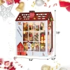 INSGEN Kitap Köşesi Kitaplık Dollhouse Seti