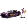 Jada Toys 1: 24 1957 Chevy Corvette W/Batgirl Figürü