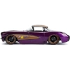 Jada Toys 1: 24 1957 Chevy Corvette W/Batgirl Figürü