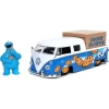 Jada Toys 1:24 Ölçekli Araçlar ve Kurabiye Canavarı Figürleri Cookie Monster
