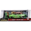 JADA Toys DC Comics Poison Ivy ve 1953 Chevy Bel Air Pres Döküm Araba