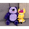 Jada Toys Donkey Hodie 40Cm Mor Panda Peluş Bebek