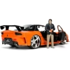 Jada Toys Hızlı ve Öfkeli 1:24 1995 Mazda RX-7 Geniş Gövdeli Döküm Araba