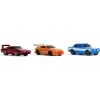 Jada Toys Hızlı ve Öfkeli 1.65 Nano 3lü Paket Arabalar