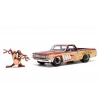Jada Toys Looney Tunes 1:24 1967 Chevy El Camino Döküm Araba