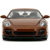 Jada Toys M&Min 1:24 Porsche 911 Turbo Döküm Arabası Kahverengi Figür