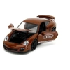 Jada Toys M&Min 1:24 Porsche 911 Turbo Döküm Arabası Kahverengi Figür