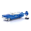Jada Toys M&Min 1956 Cadillac El Dorado Döküm Arabası Ve Mavi Figür