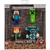 Jada Toys Minecraft Legends 4lü Paket Döküm Figürler