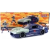 Jada Toys Naruto 1:24 1995 Mazda RX-7 Die-Cast Car & Kakashi Hatake Figure