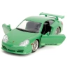 Jada Toys Pembe Fişler 1:32 Porsche 911 Die-Cast Araba