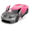 Jada Toys Pembe Fişler 1:32 W2 2017 Ford GT Döküm Araba