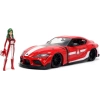 Jada Toys Robotech 2020 Toyota Supra Araba ve Miriya Sterling Figürü
