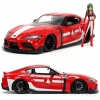 Jada Toys Robotech 2020 Toyota Supra Araba ve Miriya Sterling Figürü