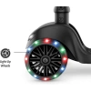 Jetson Çocuk 3 Tekerlekli Işıklı Scooter Jupiter Mini Black Scooter