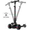 Jetson Çocuk 3 Tekerlekli Işıklı Scooter Jupiter Mini Black Scooter