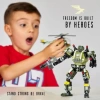 Jitterygit Robot Yapı Oyuncak Army Robot