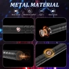 Jvmusaber Metal Kabzalı Işın Kılıcı Black
