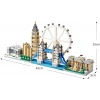 Kadablk Londra Skyline Koleksiyonu, Landmark Modeli, Mini - 3430 Parça
