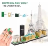 Kadablk Paris Skyline Koleksiyonu, Landmark Modeli, Mini - 3680 Parça