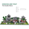 Kadablk Suzhou Bahçesinin Çin Tarzı Mimarisi - 3888 Parça
