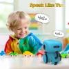 KaeKid Dokunmatik Sensörlü İnteraktif Akıllı Robot Mavi