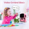 KaeKid Dokunmatik Sensörlü İnteraktif Akıllı Robot Pembe