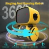 KaeKid Dokunmatik Sensörlü İnteraktif Akıllı Robot Yellow