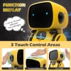 KaeKid Dokunmatik Sensörlü İnteraktif Akıllı Robot Yellow