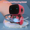 KaeKid Dokunmatik Sensörlü İnteraktif Akıllı Robotik - Kırmızı
