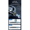 KEEMIKA Kablosuz Endoskop 1440p HD Muayene Kamerası Dual Lens 5m
