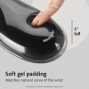 Kensington Duo Jel Fare ve Klavye Bilek Dinlendirme Paketi Seti Keyboard Wrist Rest Red