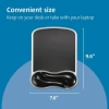 Kensington Duo Jel Fare ve Klavye Bilek Dinlendirme Paketi Seti Mouse Pad Black