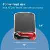 Kensington Duo Jel Fare ve Klavye Bilek Dinlendirme Paketi Seti Mouse Pad Red