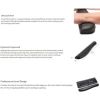 Kensington İnce Klavyeler için ErgoSoft Bilek Desteği (K52800WW)