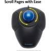Kensington K72327U Kablolu SlimBlade İztopu Mouse Wired Trackball with Scroll Ring