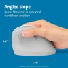 Kensington Pro Fit Ergo Dikey Kablosuz Fare - Siyah (K75501WW) Beyaz