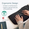 Kensington Pro Fit Ergonomik Kablosuz Klavye (K75406US) Black rechargeable keyboard