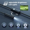 Kinpthy Işıklı Endoskop Kamera LED Işıklı 1920P HD Borescope Single lens