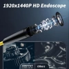 Kinpthy Işıklı Endoskop Kamera LED Işıklı 1920P HD Borescope Single lens