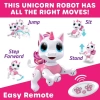Kızlar İçin Eğlenceli Uzaktan Kumandalı Oyuncak Pink Unicorn