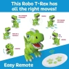 Kızlar İçin Eğlenceli Uzaktan Kumandalı Oyuncak T-rex Green Dino