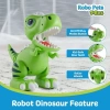 Kızlar İçin Eğlenceli Uzaktan Kumandalı Oyuncak T-rex Green Dino
