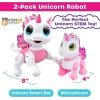 Kızlar İçin Eğlenceli Uzaktan Kumandalı Oyuncak Unicorn Pink 2pk