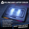 KLIM KN01 RGB Dizüstü Bilgisayar Soğutucu - 15,6-17,3 inç