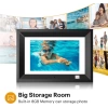 Kodak 10.1 Inc Ahşap Dijital Resim Çerçevesi, Uzaktan Kumanda, IPS Ekran HD